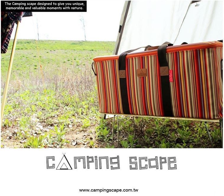 丹大戶外【Camping Scape】韓國多功能保護硬板收納袋L/工具袋/裝備袋/提袋/防塵袋/可收納營釘/營槌營繩