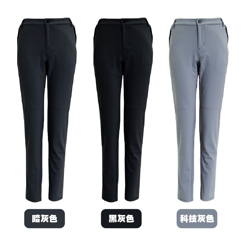 女彈性磨毛長褲(斜口袋)_顏色.jpg